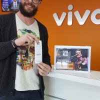 Promoção Show Nando Reis - 20 Anos Telecell Celulares